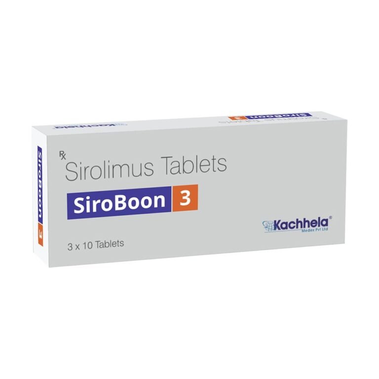 Generic Rapamycin – Siroboon 3mg Tablets